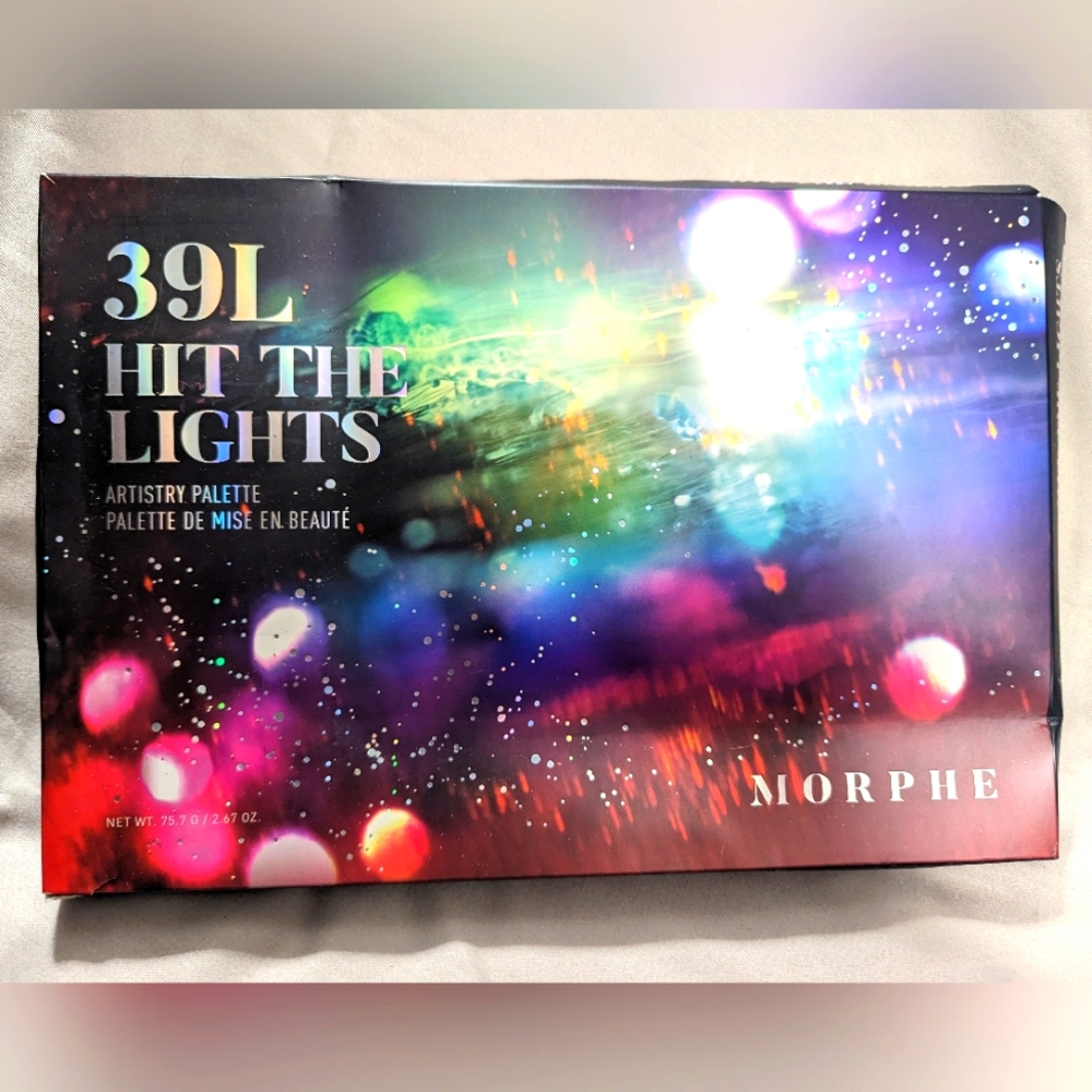 39L Hit the Lights Morphe Eyeshadow Palette